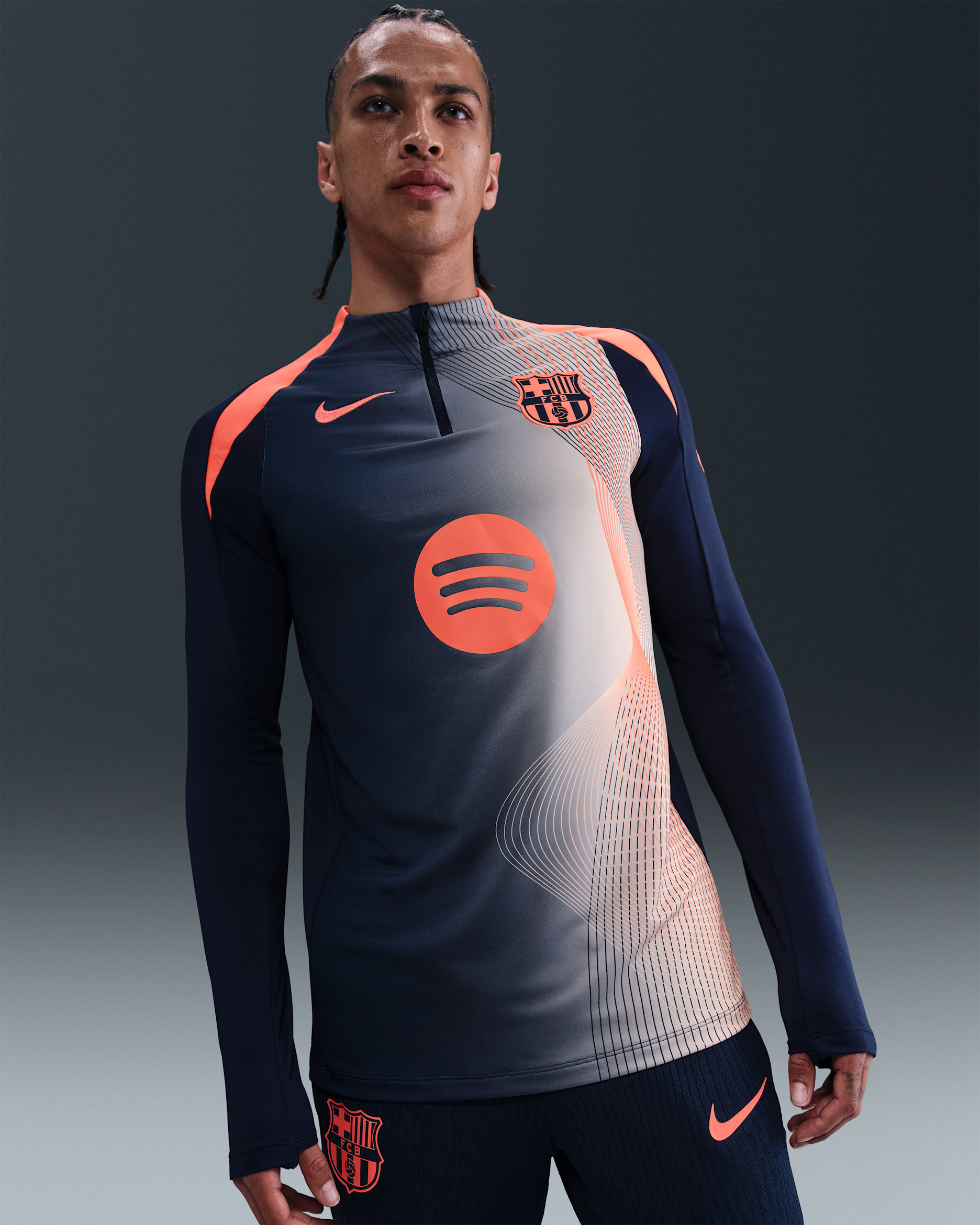 F.C. Barcelona Strike Third Men's Nike Dri-FIT Total 90 Football